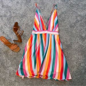 Colorful Mini Dress 🌈